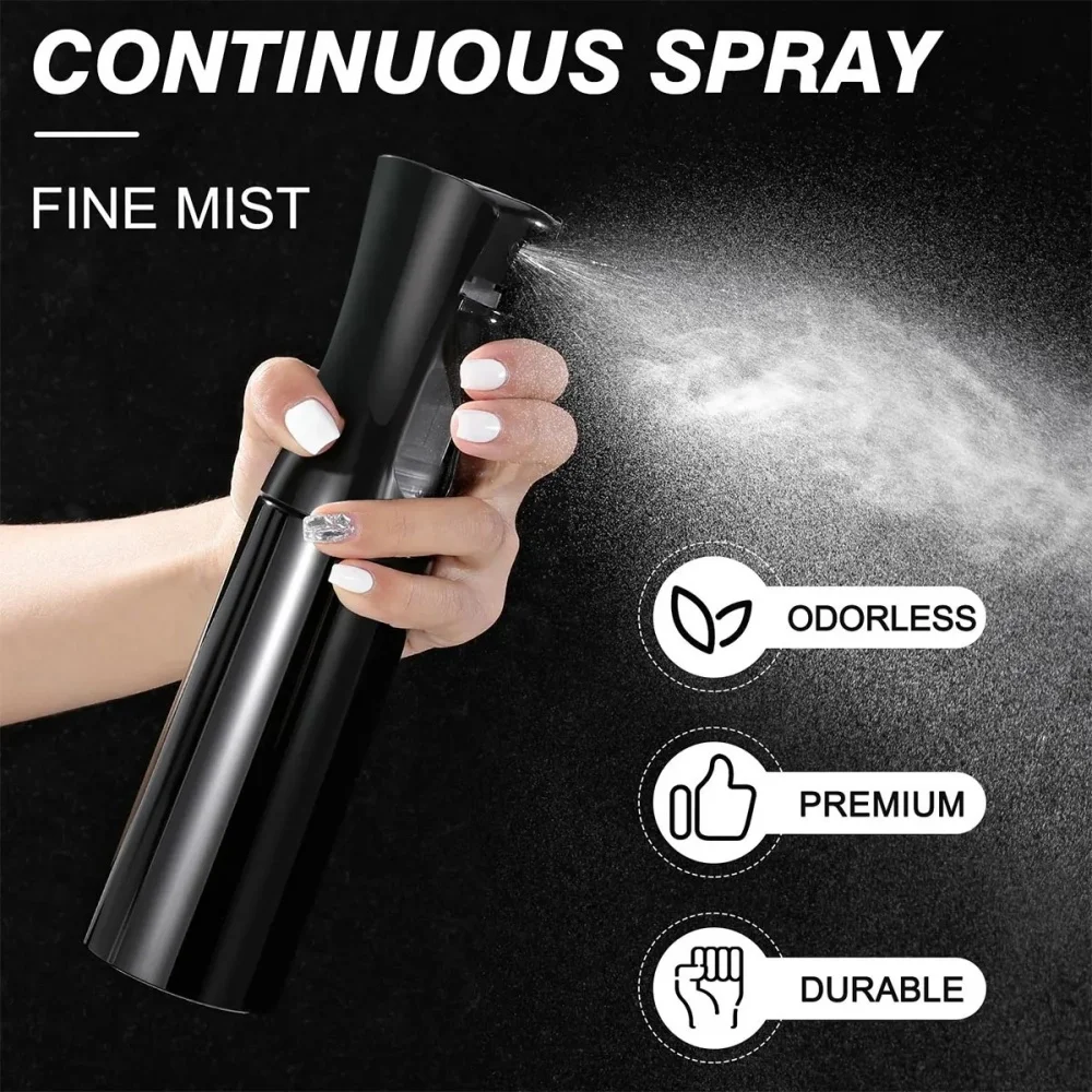 Reusable High-Pressure Spray Bottle Makeup Hairdressing Spray Bottle for Watering Plants Cleaning Home Kitchen Garden barbershop