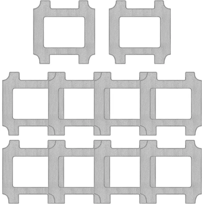 BSEVB-Mop Pads für Lubluelu CH00, CH01, CHYW201, CHYW200 Fensterputzroboter, Mikrofaser, wiederverwendbar, waschbare Reinigungstücher