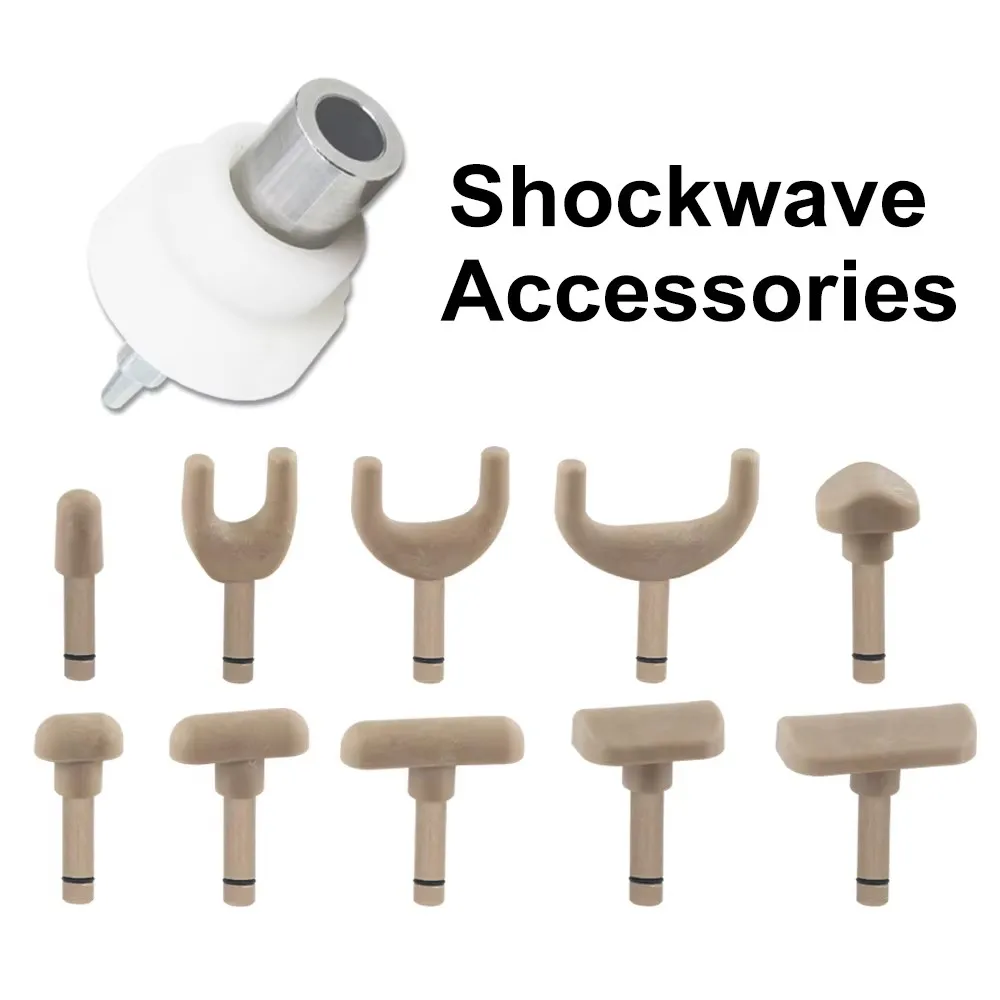 Shock Wave Massager Accessories Replaceable Probes Shockwave Handle Working Heads Shock Wave Accessories Sparts Parts