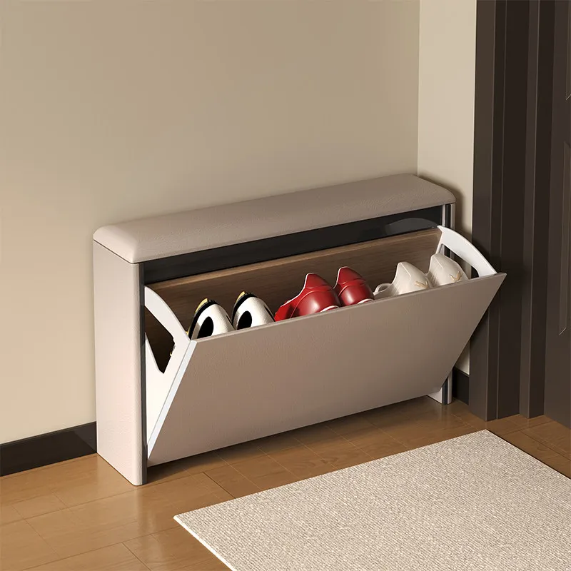 Storage Organizer Shoe Cabinet Nordic Designer Luxury Entrance Hall Shoe Cabinet Modern With Seat Zapatero Shoemakers Furniture
