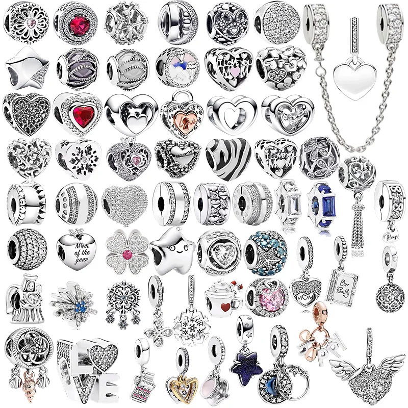 

Лидер продаж, исцеляющее сердце, снежинка, очаровательные бусины, кулон, подходит для змеиного серебряного браслета, ожерелье, бусины для ювелирных изделий своими руками, женский подарок