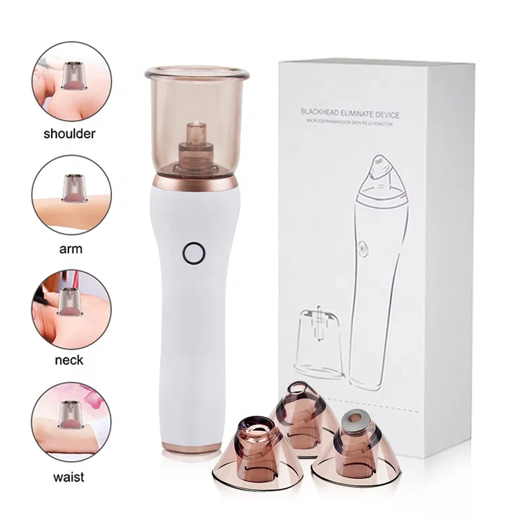 Hoge kwaliteit oplaadbare elektrische neus gezicht poriën stofzuiger mee-eter verwijderaar voor acnebehandeling zwarte kleur