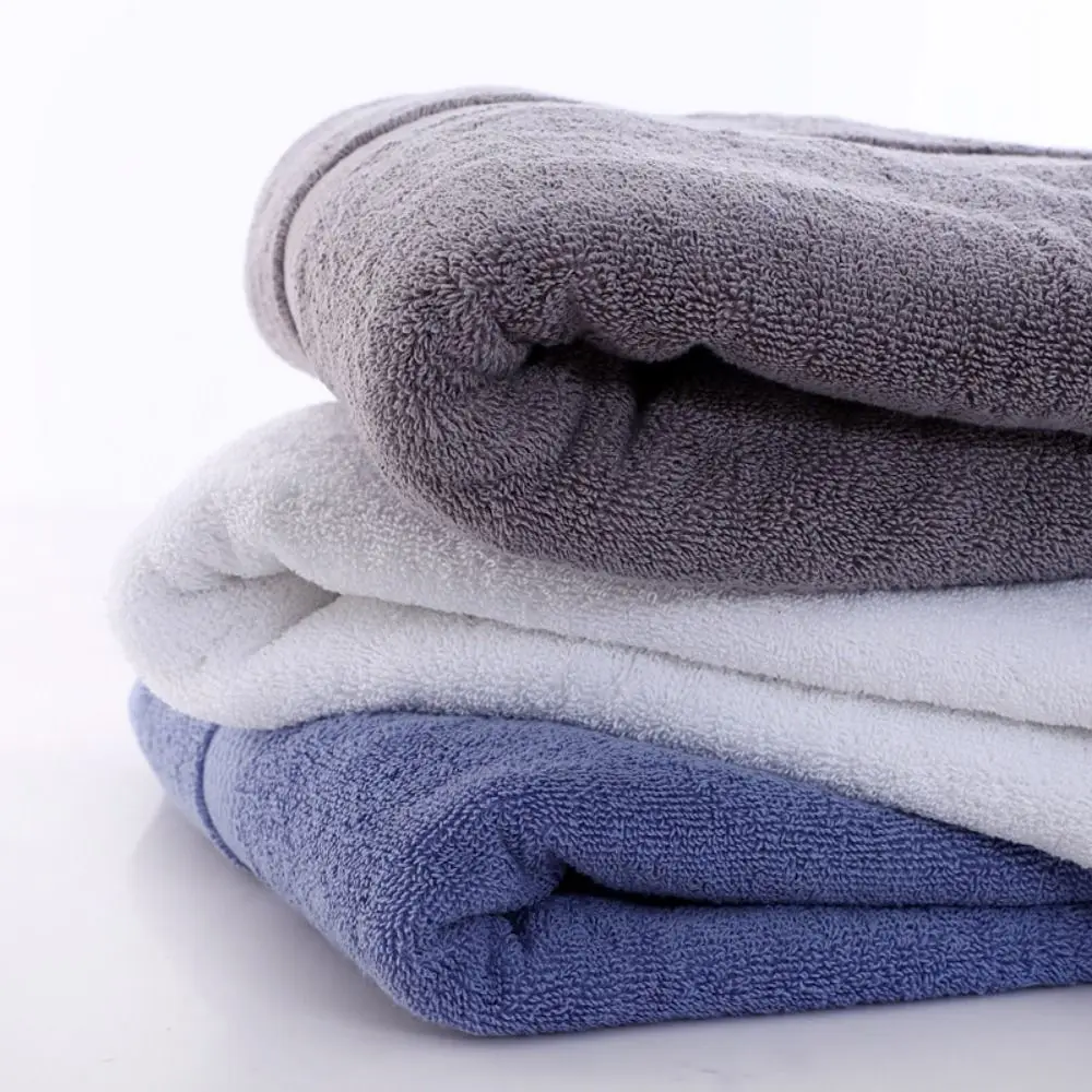 Hand Towel Pure Cotton Bath Towel Thickened Absorbent Beach Towel Luxury Large Adults Serviette Towel Bathroom