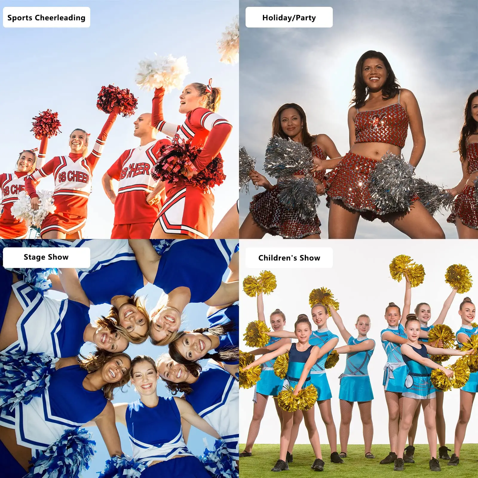 Thumbnail 4 - #1 Latest Cheerleading Pom Poms Offers