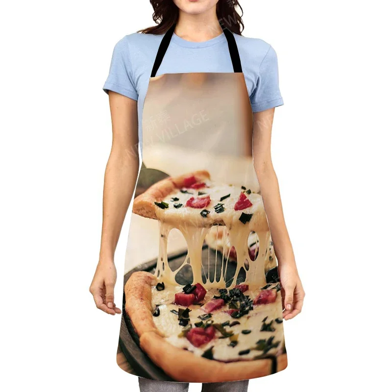 nordic Aesthetic Women kitchen apron kids original Children Waterproof girl princess waiter work apron oil proof boho plant