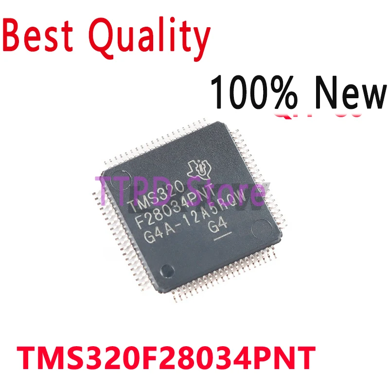 1/PCS New Original TMS320F28034PNT LQFP-80 C2000 C28x Piccolo 32-bit Microcontroller -MCU In Stock