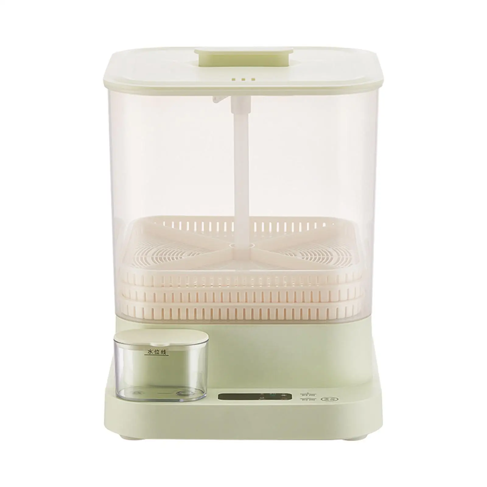 Bean Sprouts Maker Grower Sprouting Container Three Layer EU Plug Versatile Seedling Sprouter Set Seed Sprouter for Household