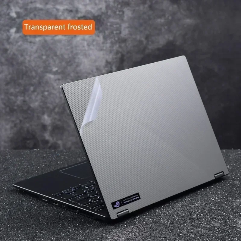 Carbon fiber Vinyl Stickers Cover for Asus ROG Zephyrus G15 GA503Q GA503R G513QE 15 GX550 GX551 G614J Laptop Decals Guard