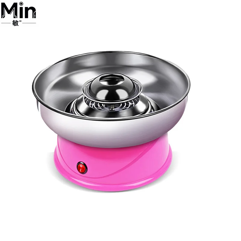 Mini DIY Cotton Candy Floss Machine Automatic Sweet Cotton Candy Maker for Kids Children's Day Party