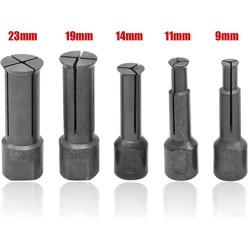 8PCS Motorcycle Bearing Pullers 9-23mm Internal Bearing Removal Tool Kit Motorcycle Inner Bearing Extractor Set