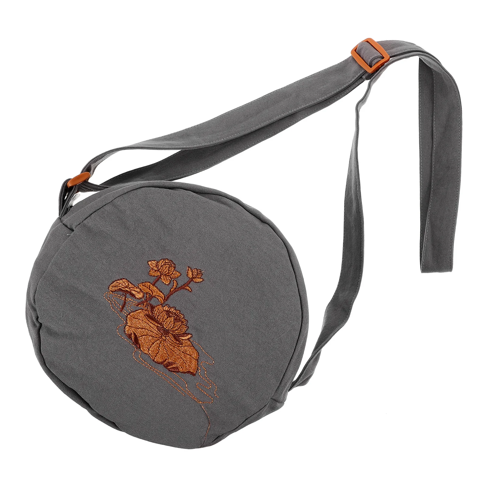 

Storage Bags Meditation Travel Carrying Cotton Zipper Closure Singing Bowl Case