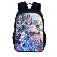 Hatsune Miku Children Backpack for Grade 1-3, Cartoon School Bags for Boys Girls ,Japanese Amine Game Printed Kids Bookbag