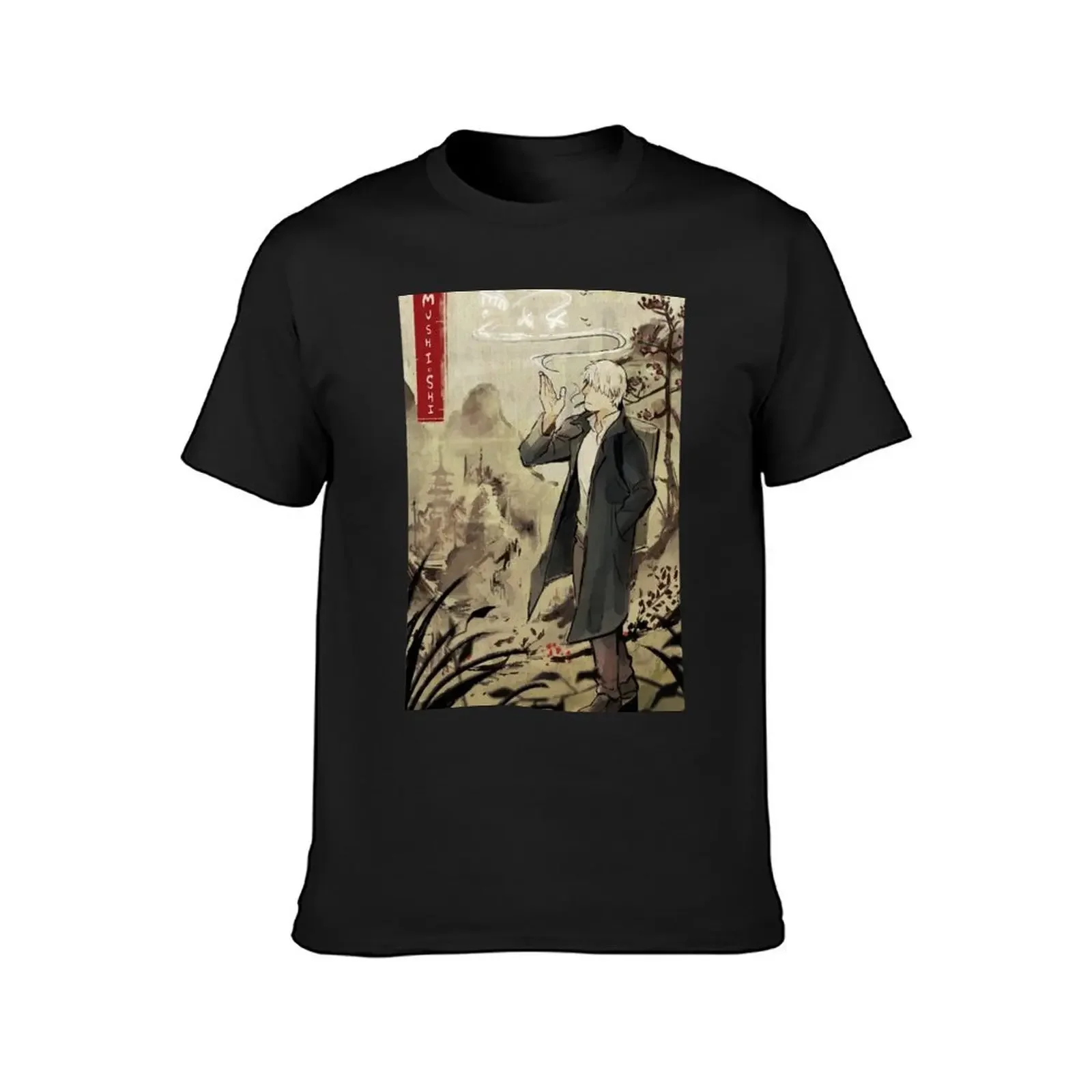 Mushishi Zoku Shou Painting T-Shirt boys animal print funny gifts big and tall t shirts for men