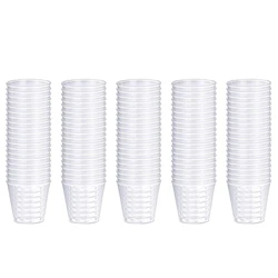 100x Reusable Plastic Shot Glasses 30ml Shot Cups for Party Cups Strong Cups for Banquets Party