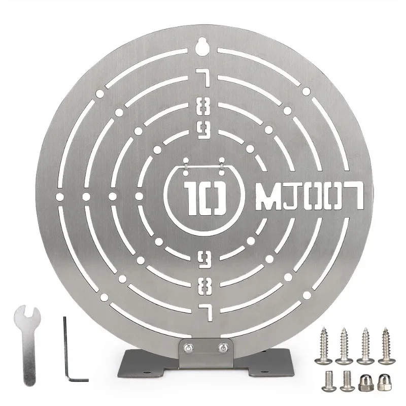 

Sports Outdoor, Stainless Steel Round Shooting, Durable Metal Practice Target