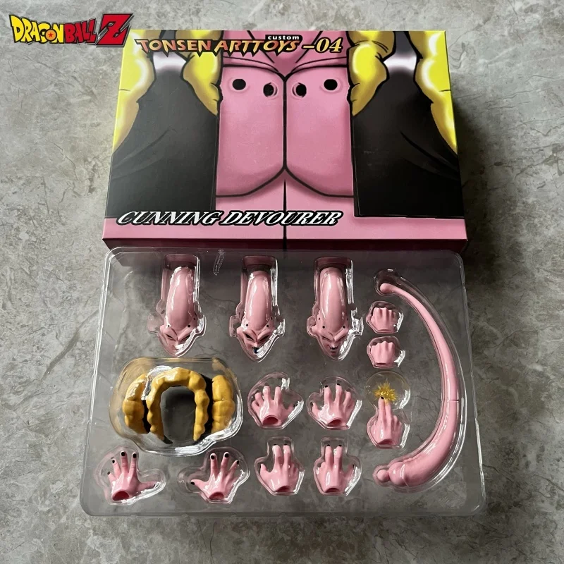 In Stock Dragon Ball Z Anime Tonsen Arttoys Mushroom Magical Little Buo Shf Evil Vest Accessories Pack For Handmade Model Toys