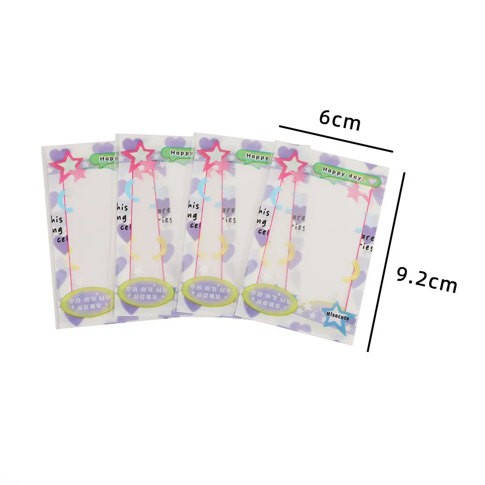 Minkys 20 teile/paket Pack Kawai 3 Zoll Kpop Foto karte Rahmen Foto dekorative pp Ärmel Tasche Schul briefpapier – Detail 19