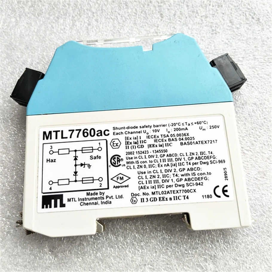 MTL7760ac isolated shunt-diode safety barrier