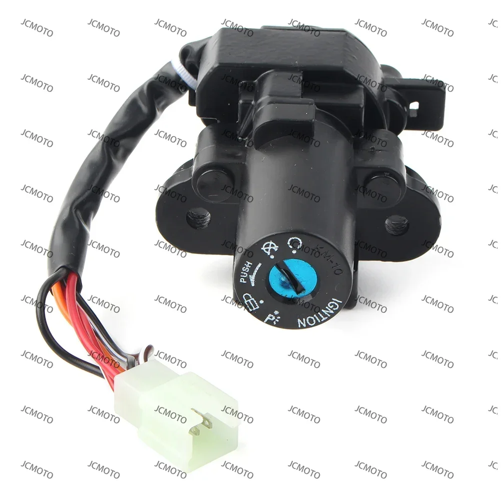 Para kawasaki klx 250 250s 250sf klx125 kl250 acessórios de moto 1 conjunto interruptor ignição da motocicleta conjunto bloqueio tampa gás combustível