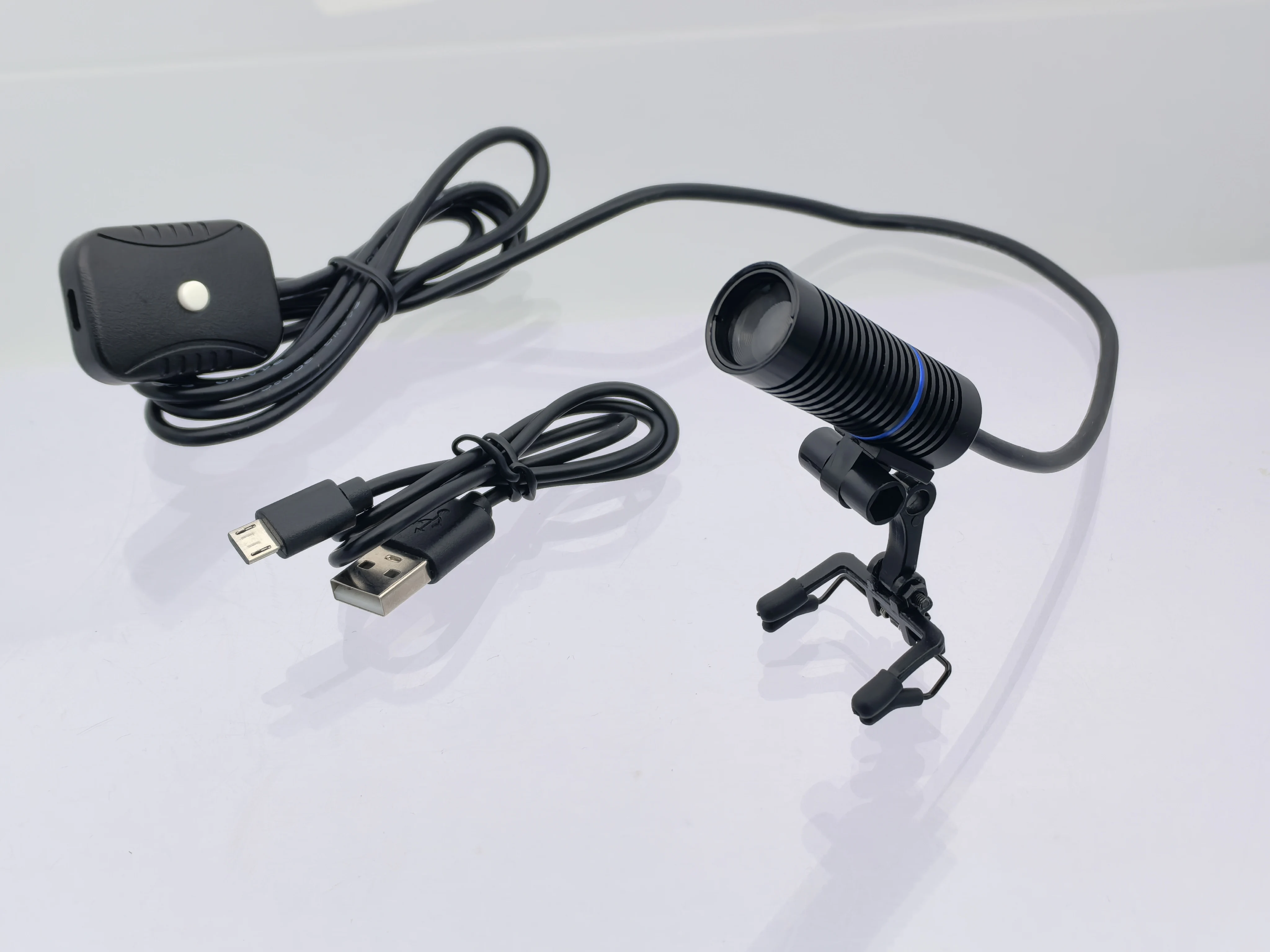Ginghealy 85000lux Highlight-lichtbron Verstelbare spotgrootte Gebruik met een vergrootglas USB-voedingspoort Vervang de voeding