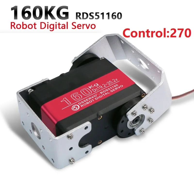 Nieuwe Dsservo 60/80/150/160Kg Hoge Koppel Dual-As Digitale Servo Geschikt Voor Educatieve Entertainment Robot Bouw