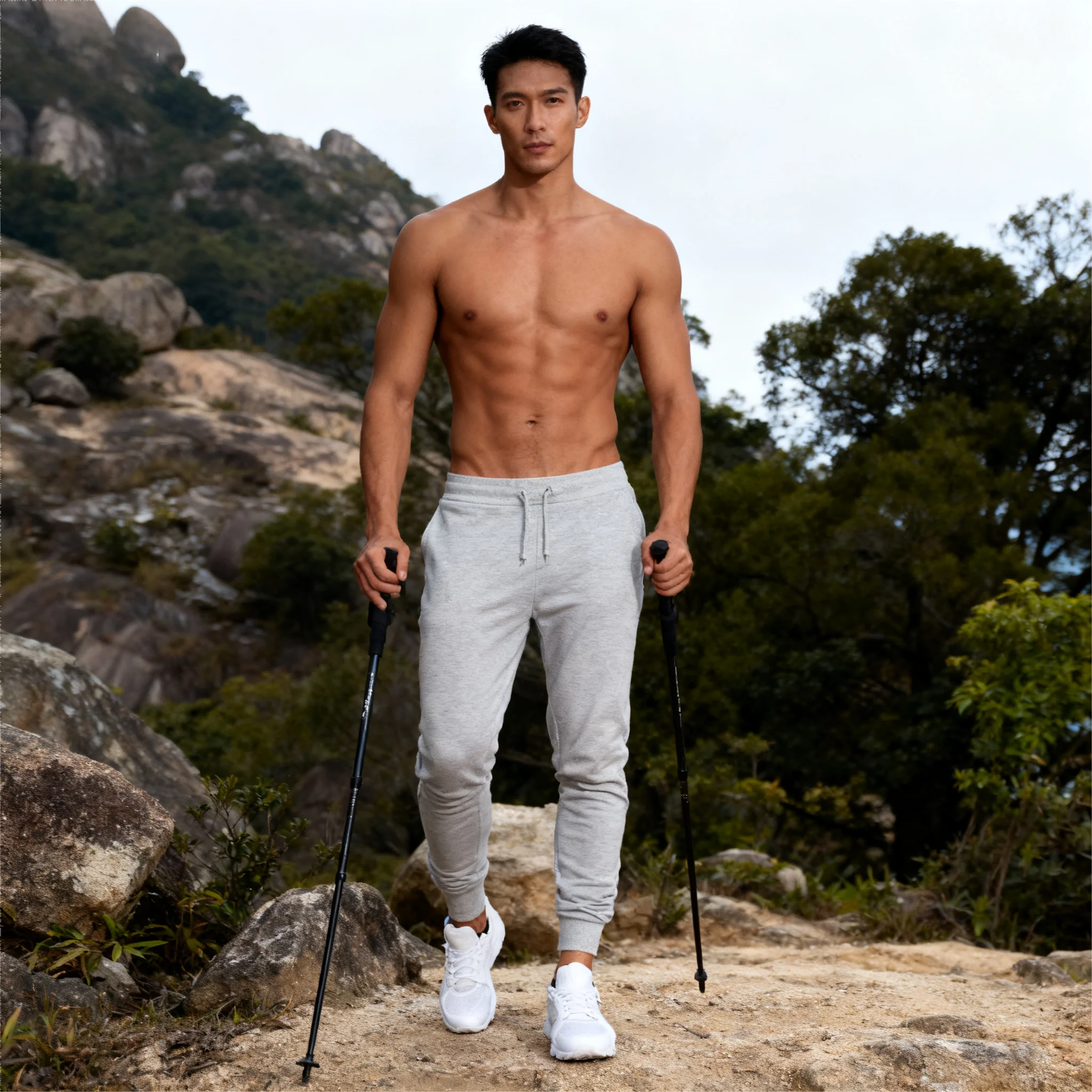 الرجال سليم صالح بناطيل كاجوال الرباط الخصر Sweatpants للخريف والشتاء رياضة بنطلون رياضي للرجال عداء ببطء Sweatpants