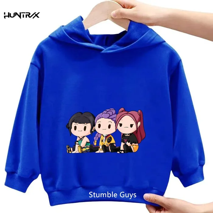 

Unisex New Movie Fantasy Kpop Hooded Sweatshirt, 3-14Y Casual Fashion Perfect For Daily Activities & Outings​