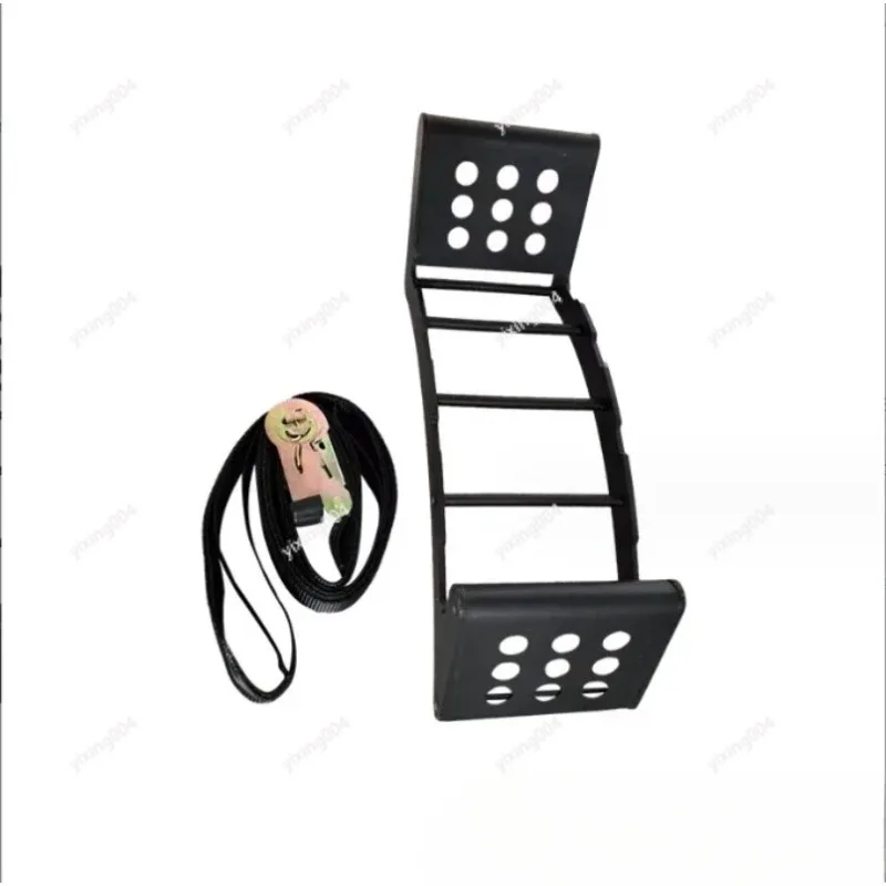 Universal Spare Wheel Ladder, Non-Slip Portable Step with Rope Tightener for Truck SUV Pickup