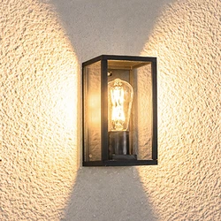 Outdoor Waterproof Wall Lamp Modern Villa Corridor Garden Lamp Exterior Wall Garden Walkway Simple Balcony Gate Terrace Lamp