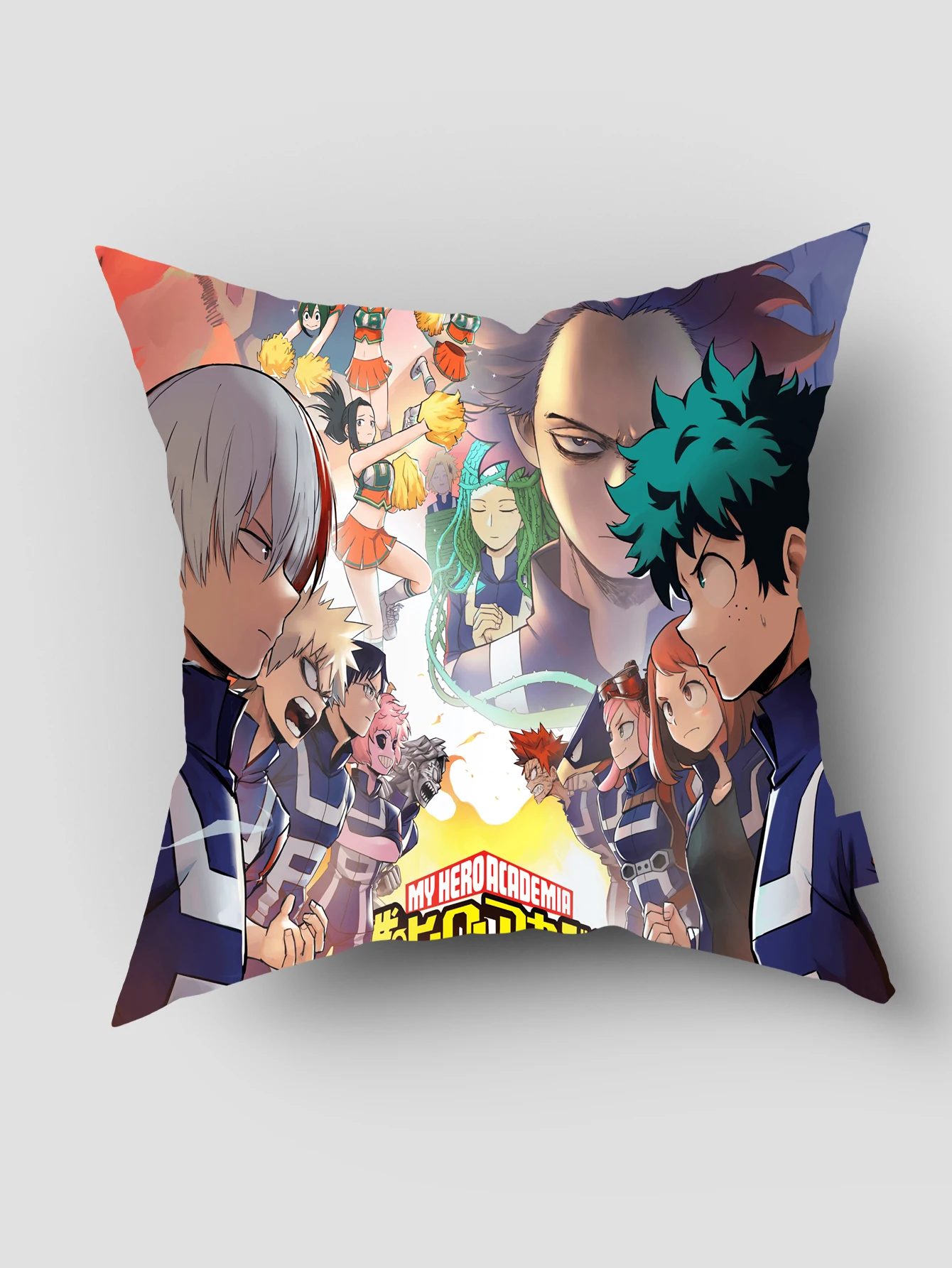 Taie d'oreiller Tpistolet oki Deku, housse de coussin My foreAcademia, taie d'oreiller Anime pour canapé, canapé-lit, maison, chambre