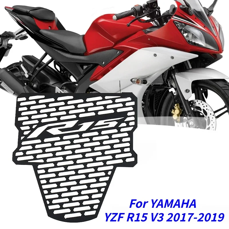 Motorcycle Accessories Radiator Guard Grill Cover Water Tank Cooler Bezel Protector For YAMAHA YZF-R15 YZF R15 V3 2017-2019