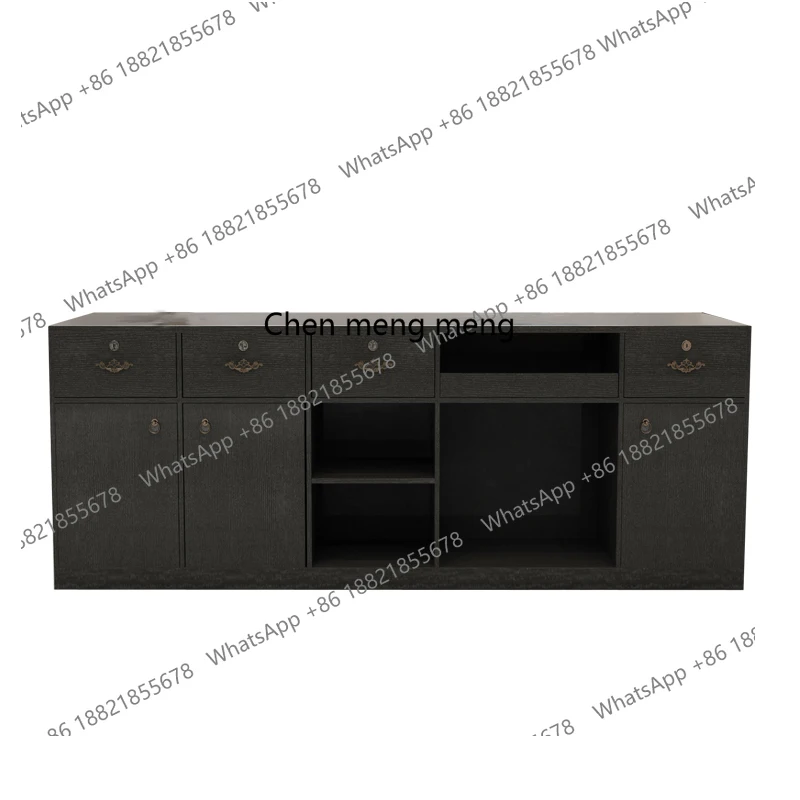 Prosta kasa ze stali nierdzewnej Nowoczesny sklep odzieżowy Mała lada Restauracja Recepcja