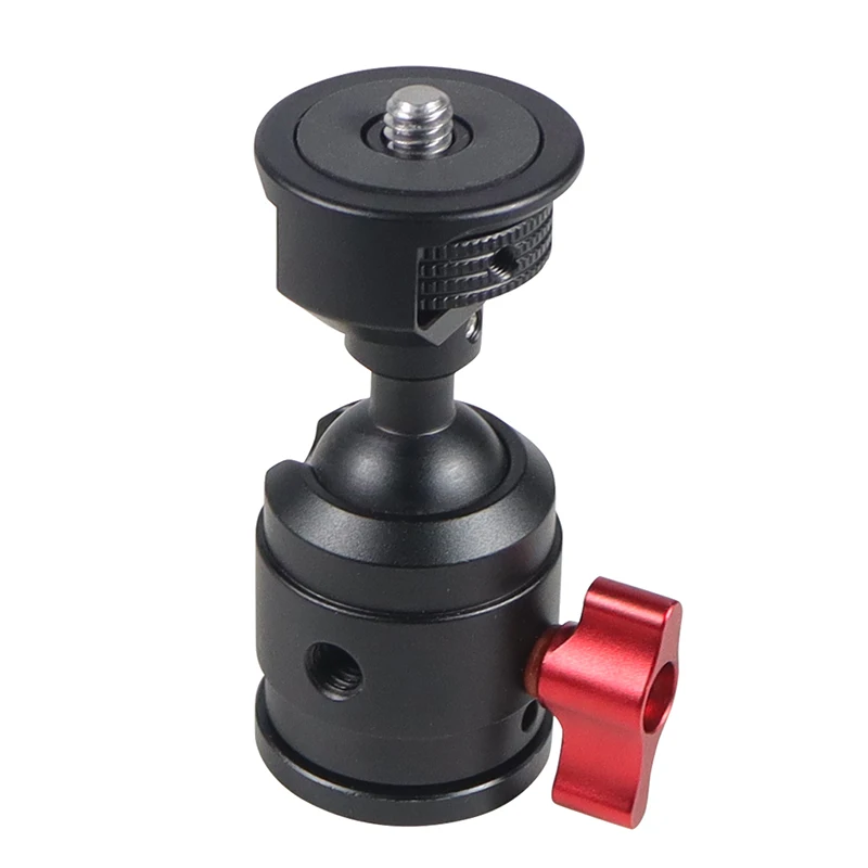 Mini Stativ Swivel Ball Kopf mit Kalten Schuh Mount Adapter für DSLR Kamera Monitor Vlog Flash Licht Mikrofon Magie Arm stehen – Detail 26