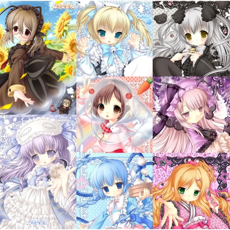 Original Saotome Declaration 1/6 Rooted Hair BJD Blind Box Mystery Box Movable Doll Desktop Ornament Trendy Toy Figure Gifts