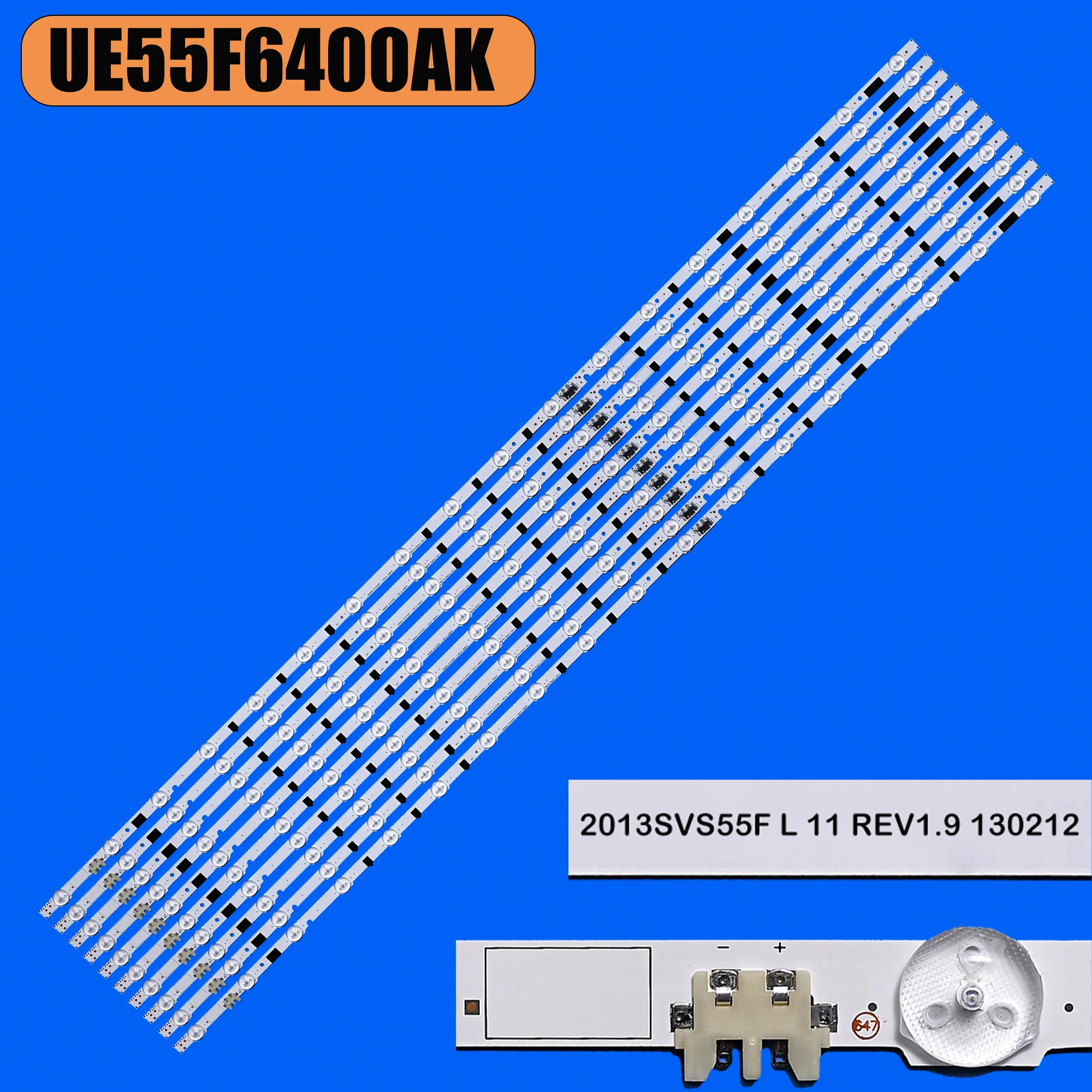 

LED Backlight strip For UN55F6100 UN55F6300 UE55F5000AW UE55F5030AK UE55F6100AW UE55F6105AK UE55F6170SS UE55F6200AK UE55F65510