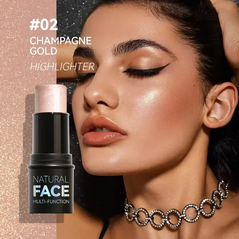 Makeup Face Contouring Bronzer Stick Multifunctional Highlighter Brightening Silkworm Blusher Rouge Cream Modify Concealer Pen
