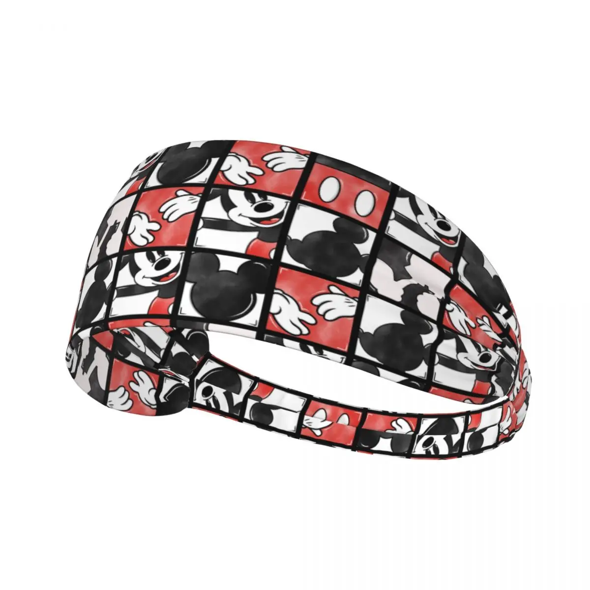 رجل امرأة ميكي وميني عصابات الرأس للجري العصابة اكسسوارات تجريب عقال لرياضة كرة السلة ركوب الدراجات #1