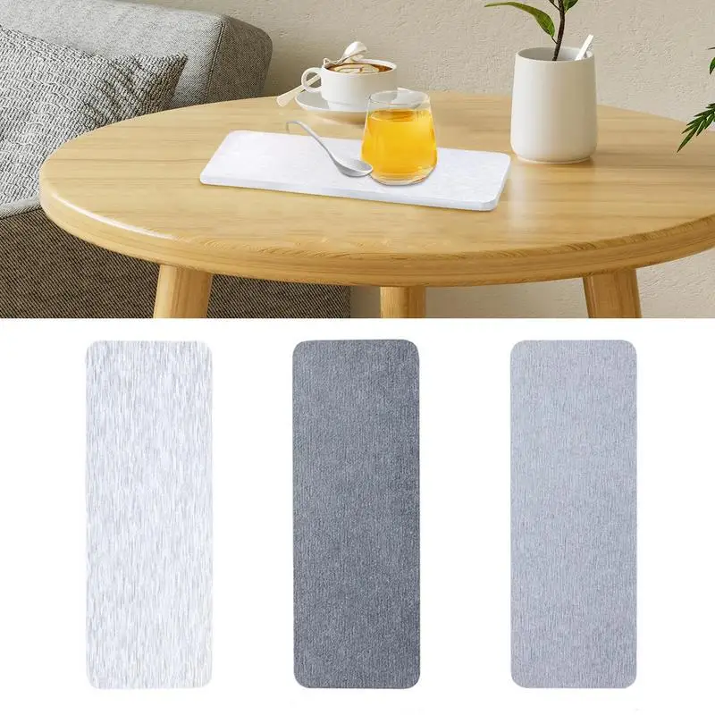 

Simple Diatom Soap Mat Quick Absorb Dirt Resistant Mug Non-Slip Place Mat Washable Tray Bathroom Kitchen Sink Absorbent Tools