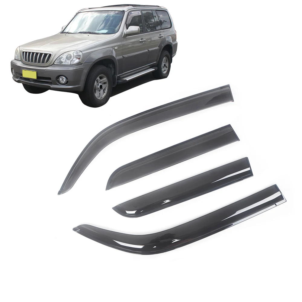 

Оконный козырек для Hyundai Terracan 2001 2002 2003 2004 2005 2006, ветровые дефлекторы, защита от дождя, дверной козырек, вентиляционные шторы, вентиляционный козырек