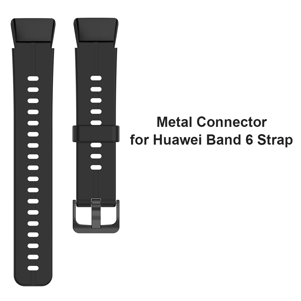 Uhr Strap Stecker Adapter Link Befestigung Stecker Metall Befestigung für Huawei Band 6/Honor Band 6