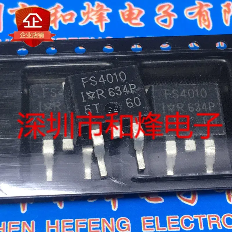 10PCS/LOT IRFS4010 FS4010  TO-263 100V 180A