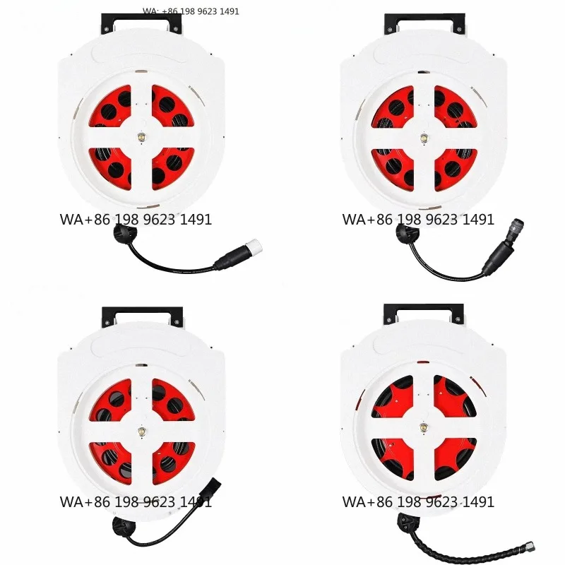 Single Hose Car Wash Box Equipment, Multifunctional Retractable Pipe Reel for Auto Detailing Workshop Cleaning