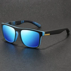 Classic Square Vintage Sport Polarized Sunglasses For Men Women Luxury Brand Designer Sun Glasses Driving Fishing UV400 Eyewear