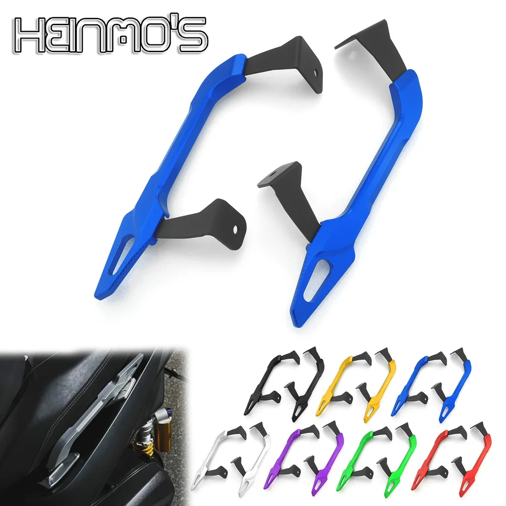 

2024 Rear Grab Bars Seat Cover For YAMAHA XMAX300 XMAX 300 2017-2024 Pillion Passenger Rail Handle Grab Bar Rail Armrest
