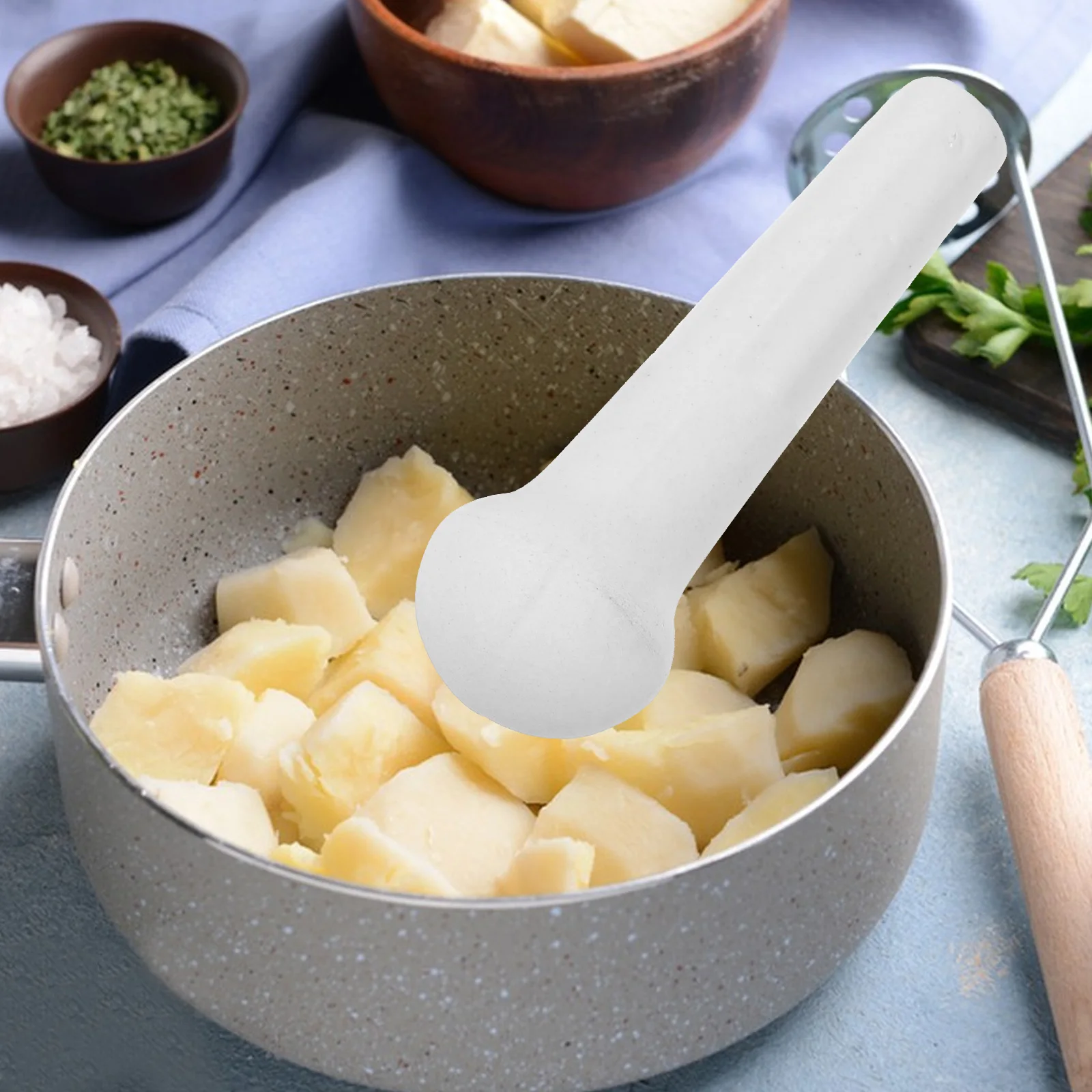 

Ceramic Food Manual Pestle Garlic Powder Manual Grinder Small Mini Pestle Mortar Kitchen Tool Baby Food Spice Crusher