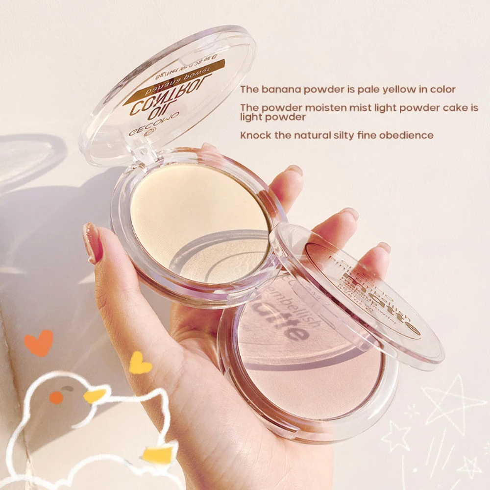 Matte Waterproof Concealer Waterproof Loose Powder For All- Wear Oil Control Skin Care Trending Banana Loose Powder