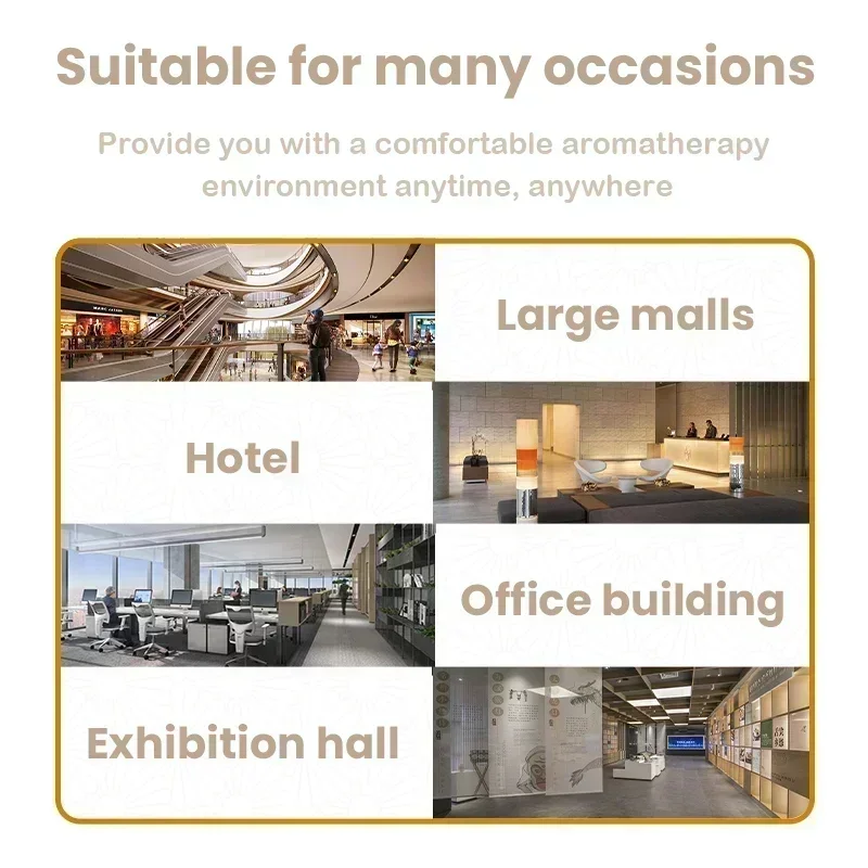 VAT Exemption US Local Aroma Diffuser Home Perfume Scent Machine Fragrance Air Freshener Essential Oil Waterless Flavoring