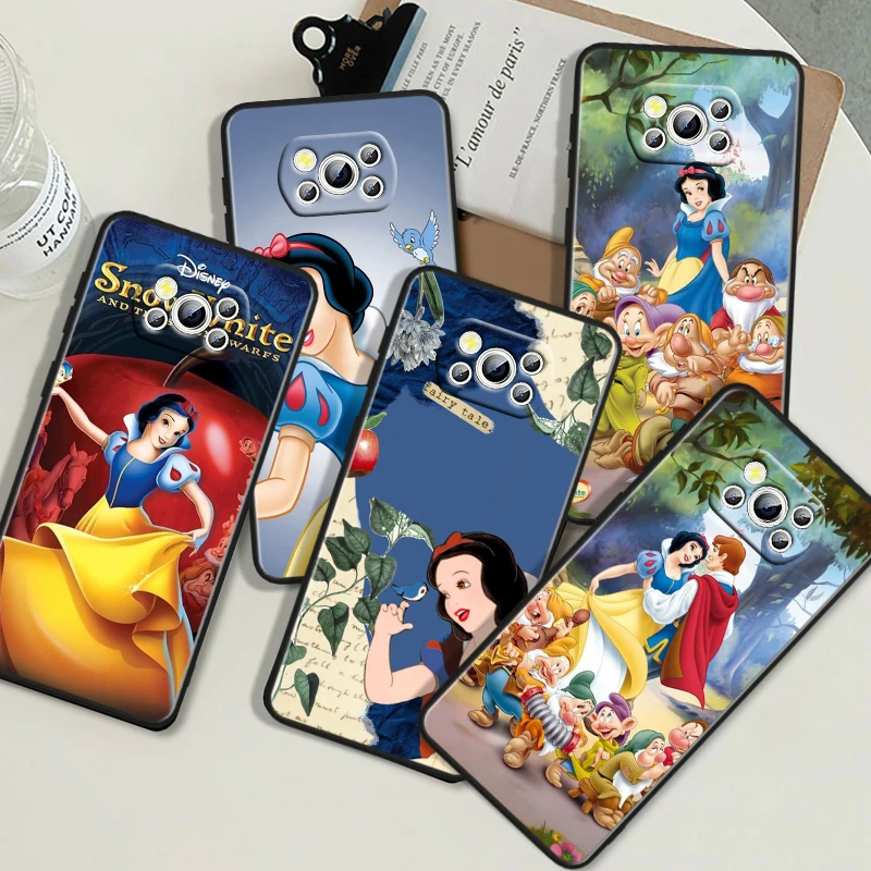 Disney Snow White For Honor V20 10i 10X 9S 9X 9C 9A 8X 8C 8A 7S 7C 7A Magic 5 Lite Pro MAX Black Soft Phone Case