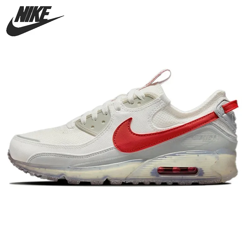 Nike-zapatillas de correr Air Max 90 Terrascape para hombre y mujer, color rojo, Vintage, DQ3987-100