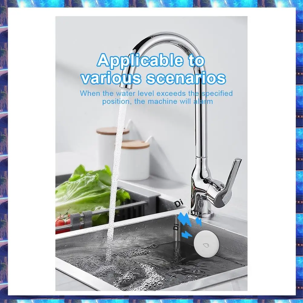 

2025 IP67 Water Immersing Sensor Tuya Zigbee Flood Water Leak Detector Smart Alarm Security Soaking Sensor For Smart Home,IP67 W